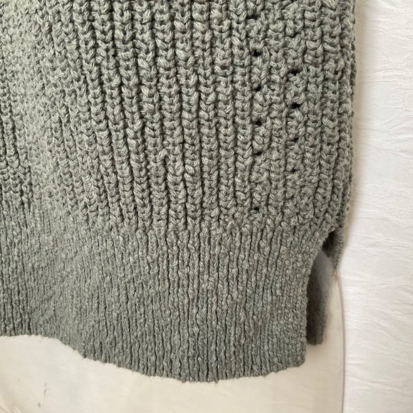 Gentle Fawn Cotton Knit Sleeveless Halter Neckline Tank Sweater Top Sage Green S - Picture 6 of 13